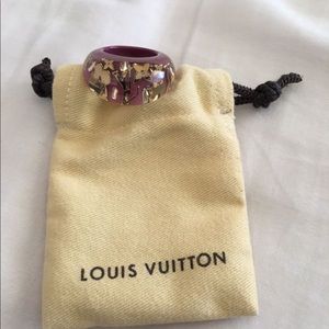 LOUIS VUITTON Resin Swarovski Crystal Inclusion
